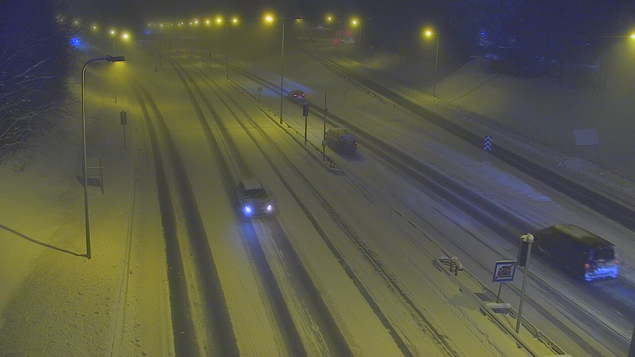 Weather Camera Image Road 4, Rovaniemi, Revontuli pohjoinen, Rovaniemi, Lappi