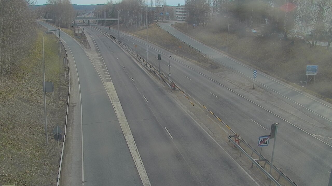 Weather Camera Image Väg 4, Rovaniemi, Revontuli pohjoinen, Rovaniemi, Lappi