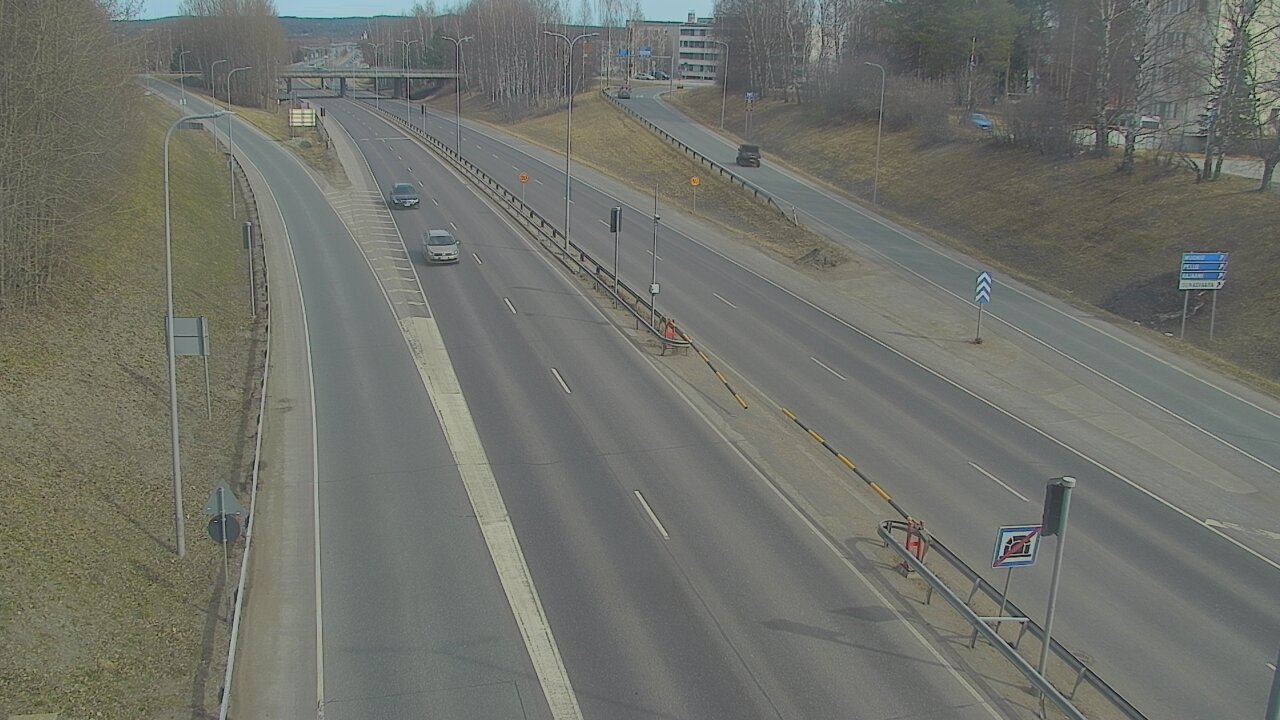 Weather Camera Image Väg 4, Rovaniemi, Revontuli pohjoinen, Rovaniemi, Lappi