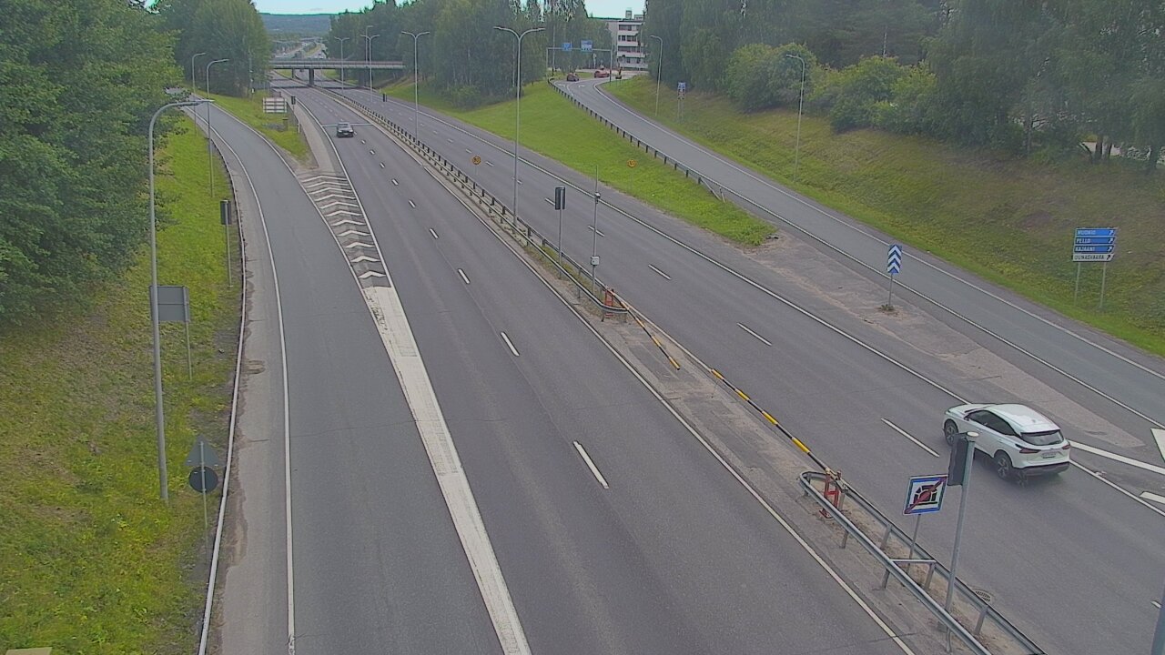 Weather Camera Image Road 4, Rovaniemi, Revontuli pohjoinen, Rovaniemi, Lappi