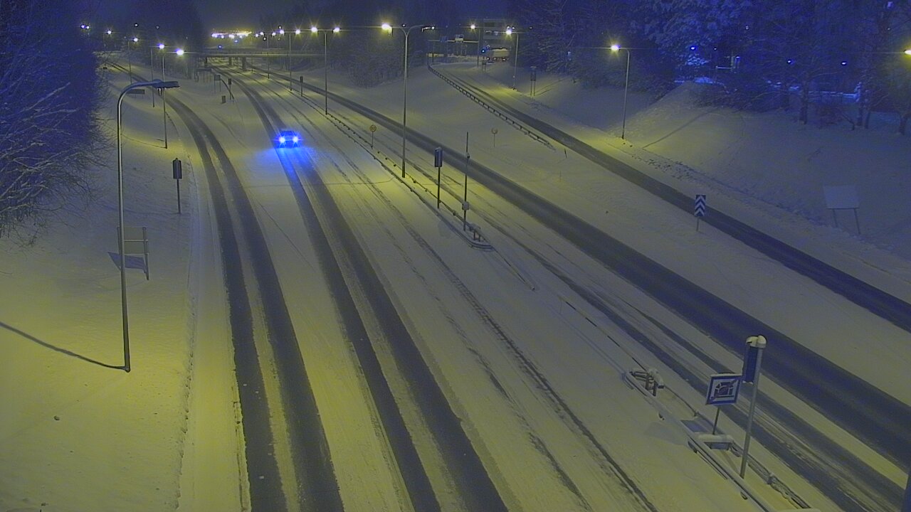 Weather Camera Image Road 4, Rovaniemi, Revontuli pohjoinen, Rovaniemi, Lappi