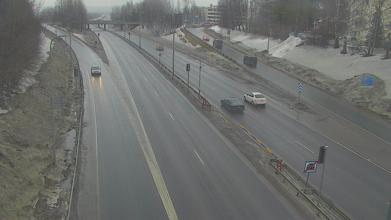 Weather Camera Image Väg 4, Rovaniemi, Revontuli pohjoinen, Rovaniemi, Lappi