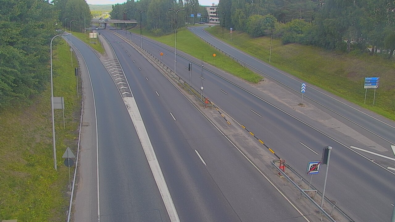 Weather Camera Image Road 4, Rovaniemi, Revontuli pohjoinen, Rovaniemi, Lappi
