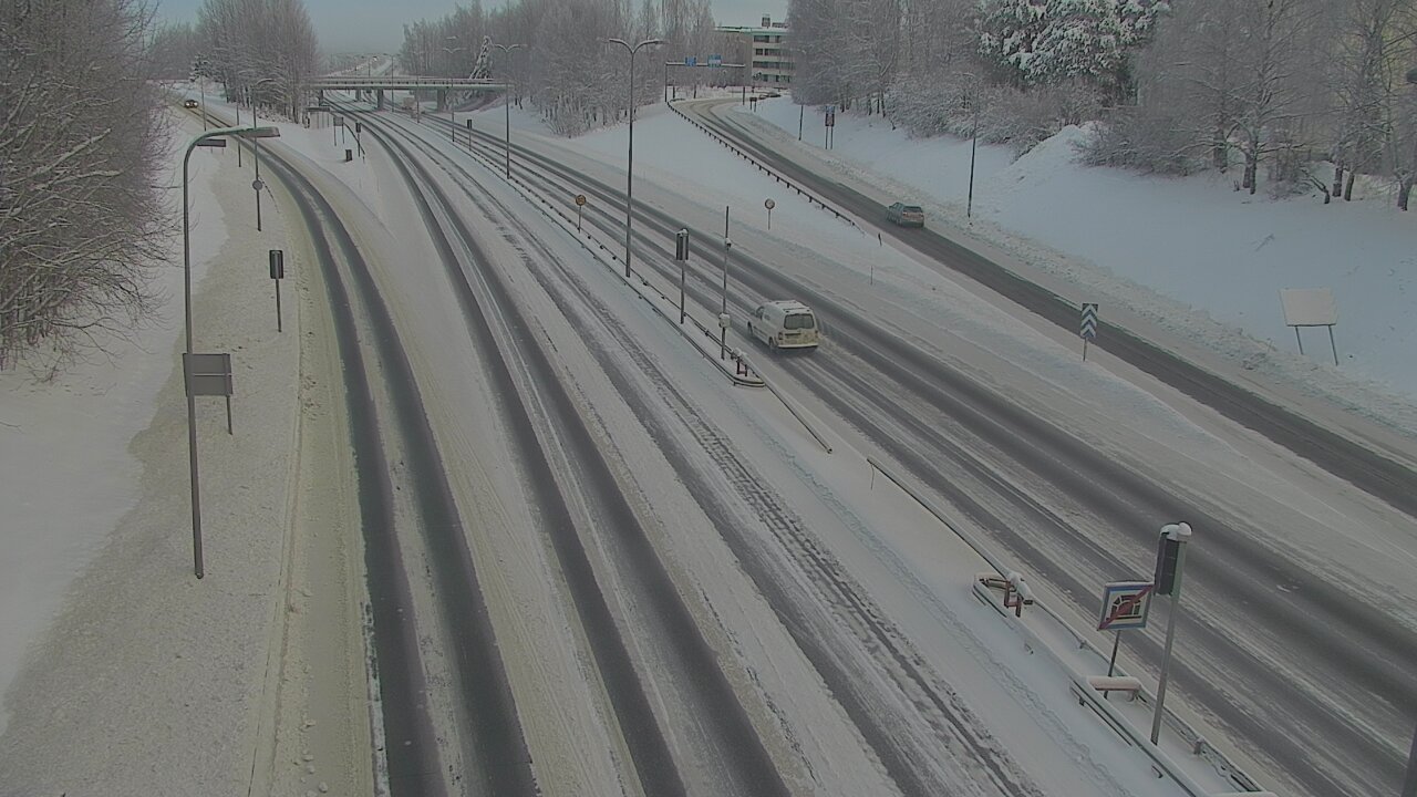 Weather Camera Image Road 4, Rovaniemi, Revontuli pohjoinen, Rovaniemi, Lappi