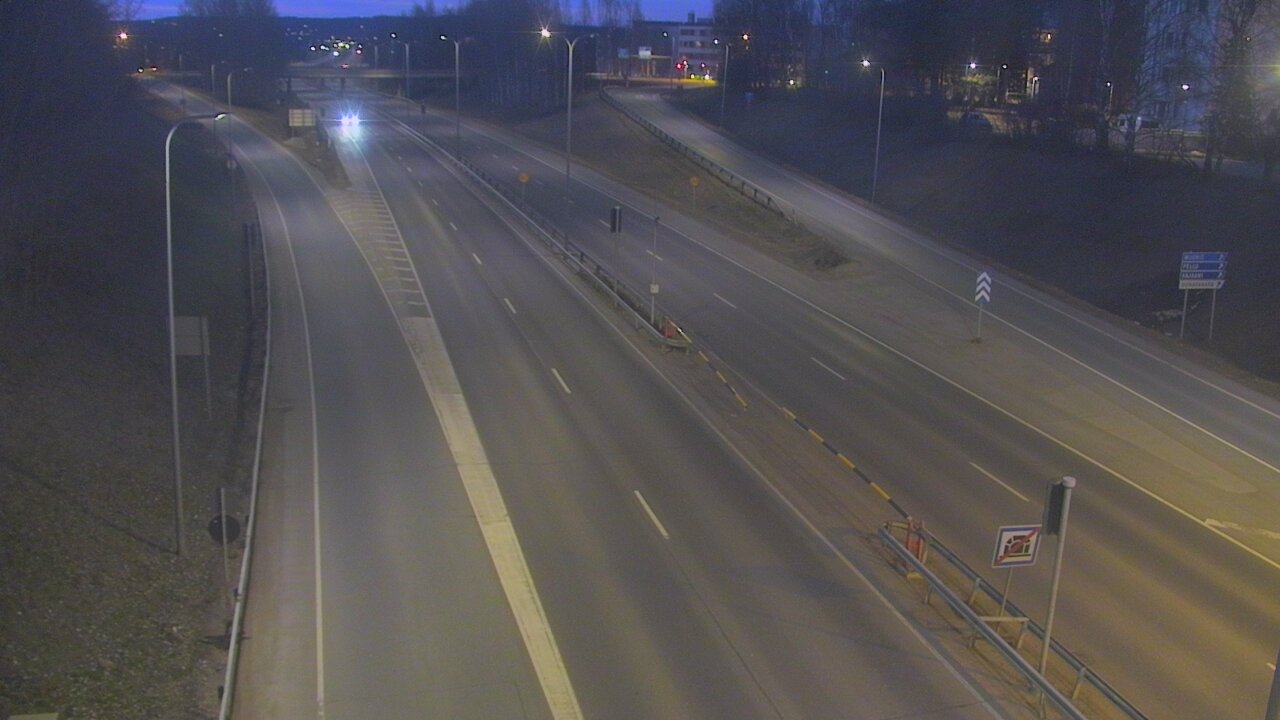 Weather Camera Image Road 4, Rovaniemi, Revontuli pohjoinen, Rovaniemi, Lappi