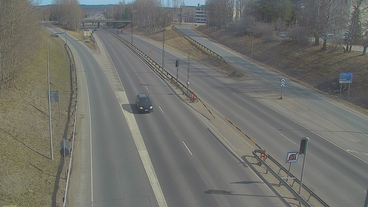 Weather Camera Image Väg 4, Rovaniemi, Revontuli pohjoinen, Rovaniemi, Lappi