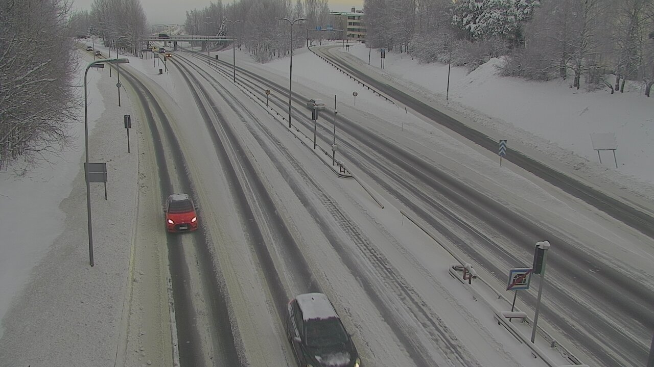 Weather Camera Image Road 4, Rovaniemi, Revontuli pohjoinen, Rovaniemi, Lappi