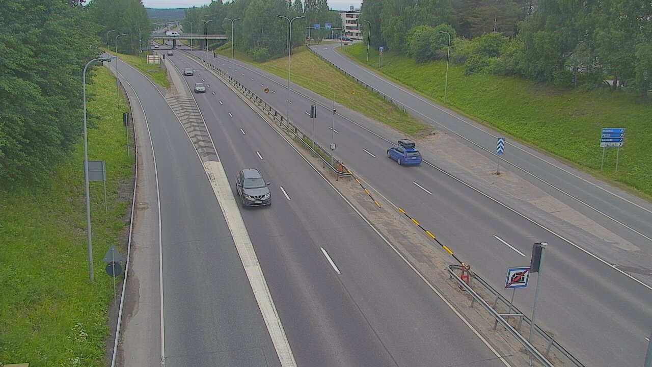 Weather Camera Image Väg 4, Rovaniemi, Revontuli pohjoinen, Rovaniemi, Lappi