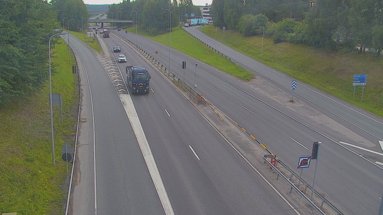 Weather Camera Image Road 4, Rovaniemi, Revontuli pohjoinen, Rovaniemi, Lappi