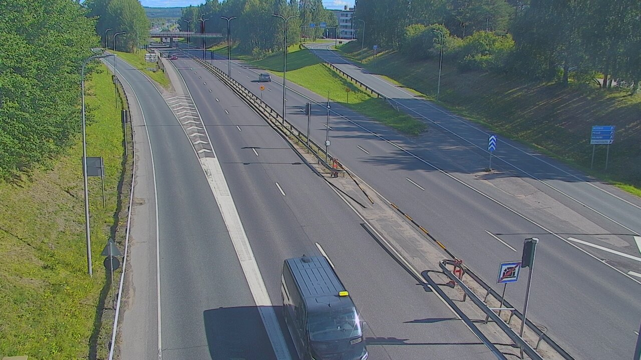 Weather Camera Image Road 4, Rovaniemi, Revontuli pohjoinen, Rovaniemi, Lappi