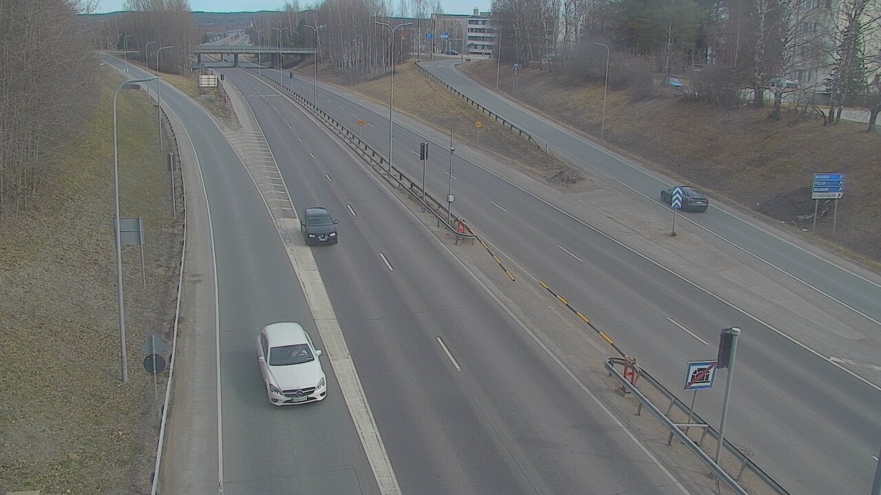 Weather Camera Image Väg 4, Rovaniemi, Revontuli pohjoinen, Rovaniemi, Lappi