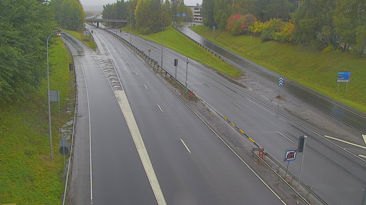 Weather Camera Image Väg 4, Rovaniemi, Revontuli pohjoinen, Rovaniemi, Lappi