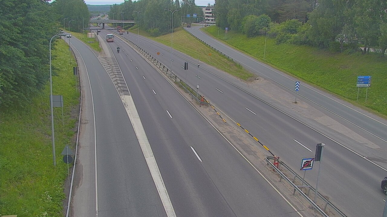Weather Camera Image Väg 4, Rovaniemi, Revontuli pohjoinen, Rovaniemi, Lappi