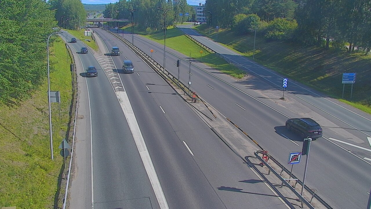 Weather Camera Image Road 4, Rovaniemi, Revontuli pohjoinen, Rovaniemi, Lappi