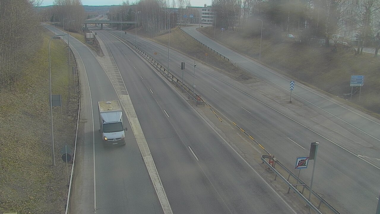 Weather Camera Image Väg 4, Rovaniemi, Revontuli pohjoinen, Rovaniemi, Lappi