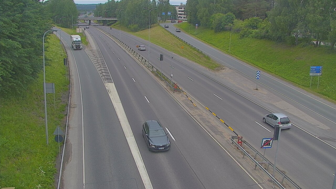 Weather Camera Image Väg 4, Rovaniemi, Revontuli pohjoinen, Rovaniemi, Lappi