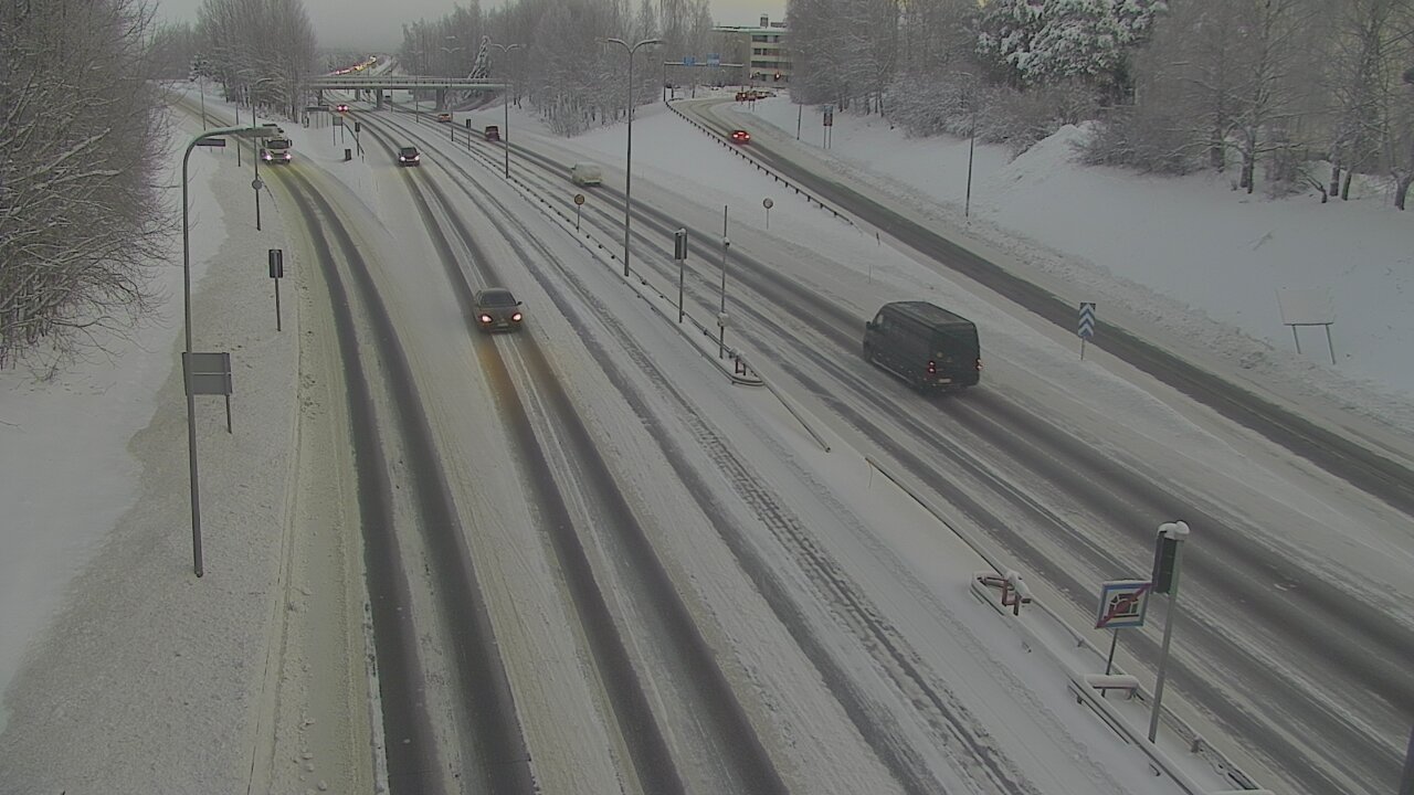 Weather Camera Image Road 4, Rovaniemi, Revontuli pohjoinen, Rovaniemi, Lappi