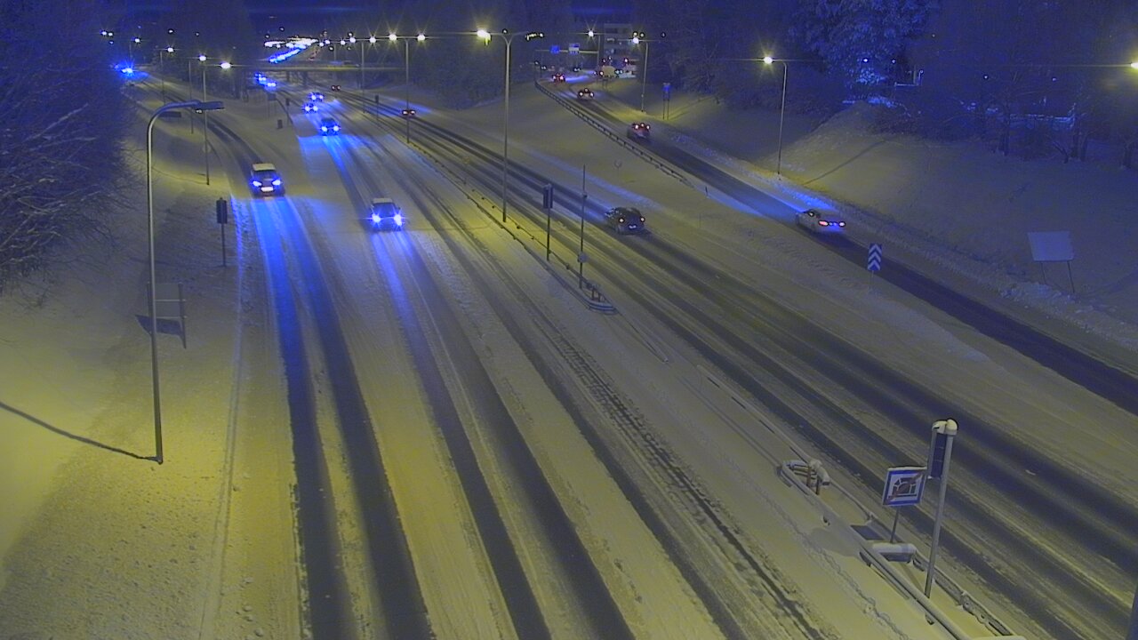 Weather Camera Image Väg 4, Rovaniemi, Revontuli pohjoinen, Rovaniemi, Lappi