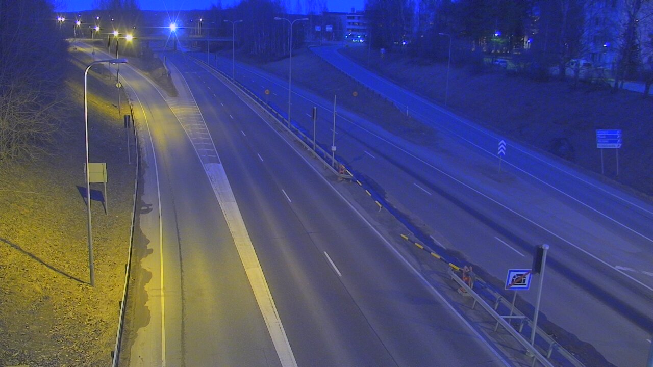 Weather Camera Image Road 4, Rovaniemi, Revontuli pohjoinen, Rovaniemi, Lappi