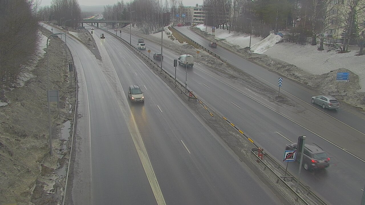 Weather Camera Image Väg 4, Rovaniemi, Revontuli pohjoinen, Rovaniemi, Lappi