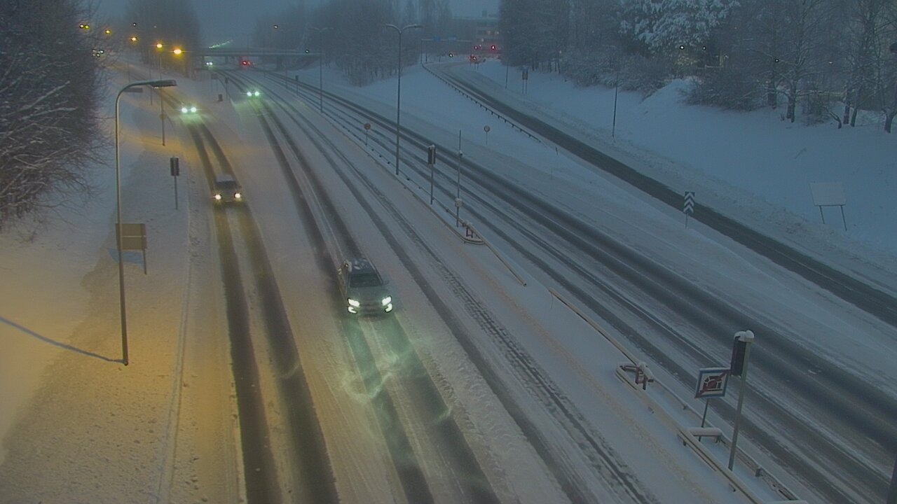 Weather Camera Image Road 4, Rovaniemi, Revontuli pohjoinen, Rovaniemi, Lappi