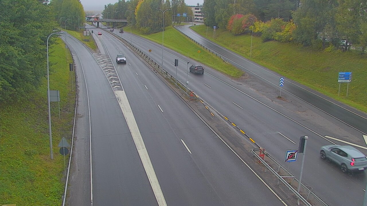 Weather Camera Image Väg 4, Rovaniemi, Revontuli pohjoinen, Rovaniemi, Lappi