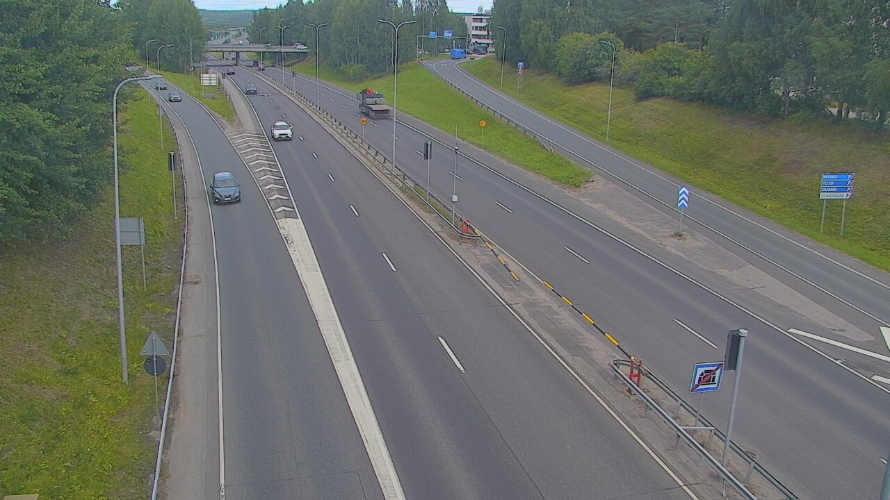 Weather Camera Image Road 4, Rovaniemi, Revontuli pohjoinen, Rovaniemi, Lappi