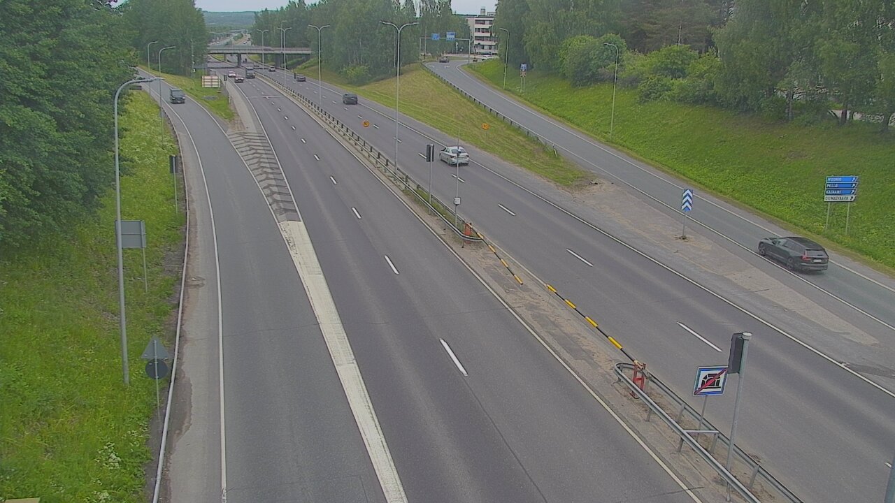 Weather Camera Image Väg 4, Rovaniemi, Revontuli pohjoinen, Rovaniemi, Lappi