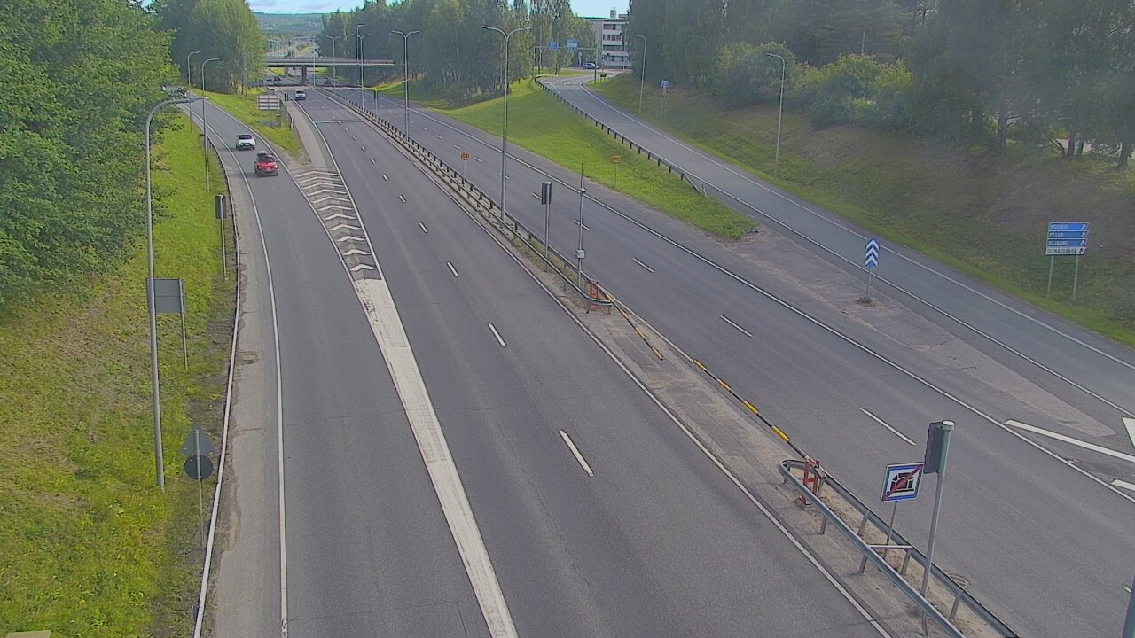 Weather Camera Image Road 4, Rovaniemi, Revontuli pohjoinen, Rovaniemi, Lappi
