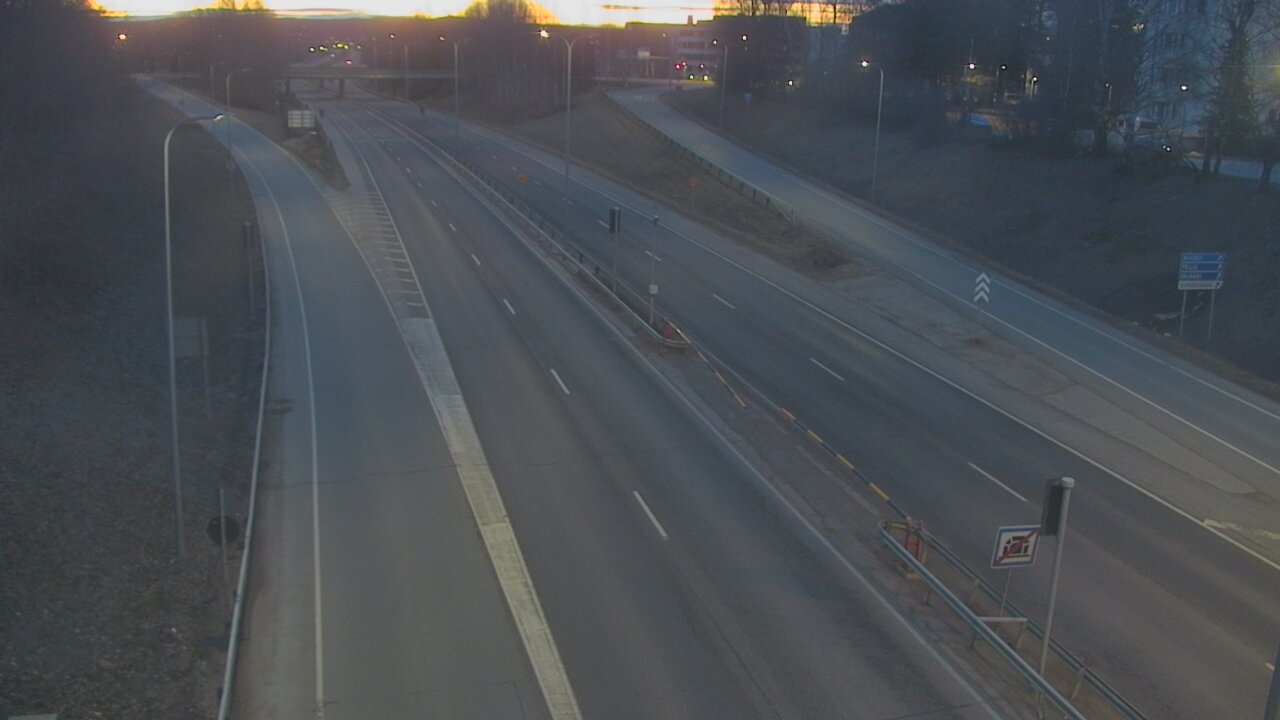 Weather Camera Image Väg 4, Rovaniemi, Revontuli pohjoinen, Rovaniemi, Lappi
