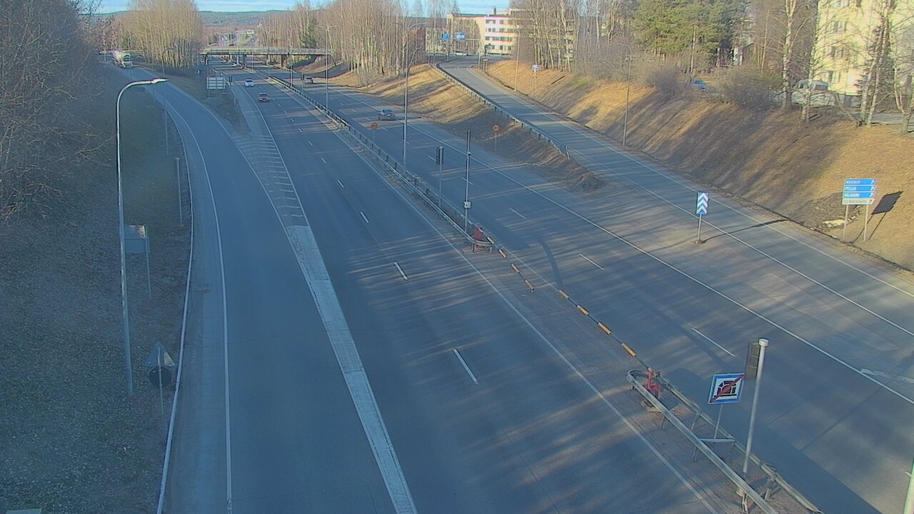 Weather Camera Image Väg 4, Rovaniemi, Revontuli pohjoinen, Rovaniemi, Lappi
