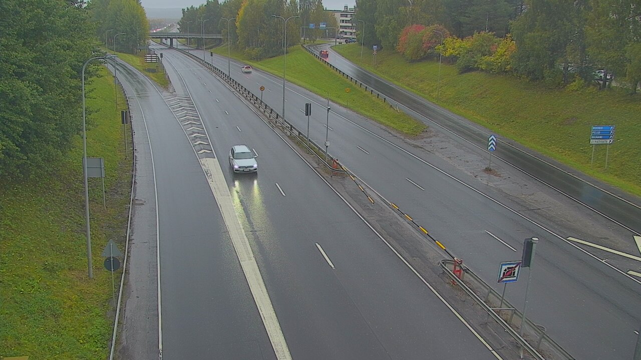 Weather Camera Image Road 4, Rovaniemi, Revontuli pohjoinen, Rovaniemi, Lappi