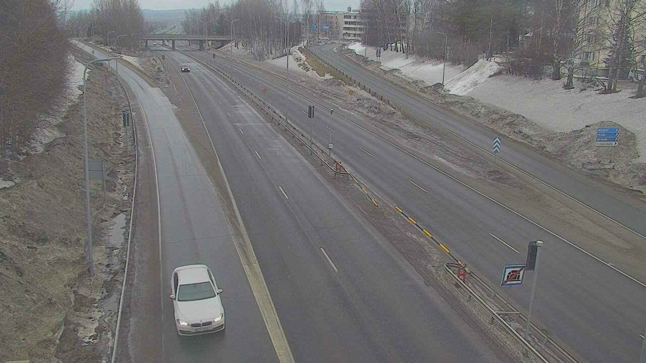 Weather Camera Image Väg 4, Rovaniemi, Revontuli pohjoinen, Rovaniemi, Lappi