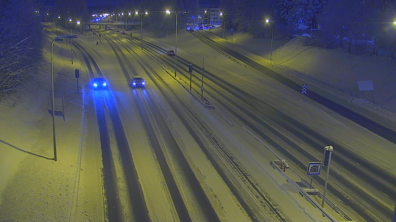 Weather Camera Image Väg 4, Rovaniemi, Revontuli pohjoinen, Rovaniemi, Lappi