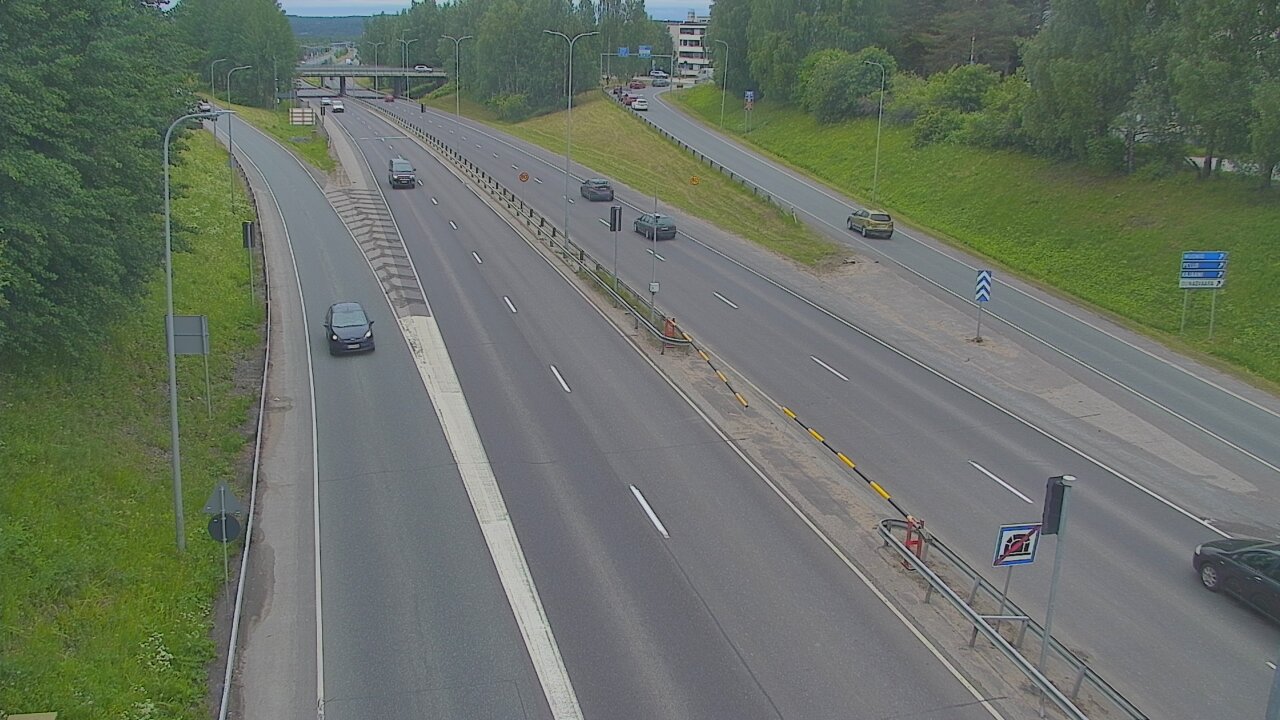 Weather Camera Image Väg 4, Rovaniemi, Revontuli pohjoinen, Rovaniemi, Lappi