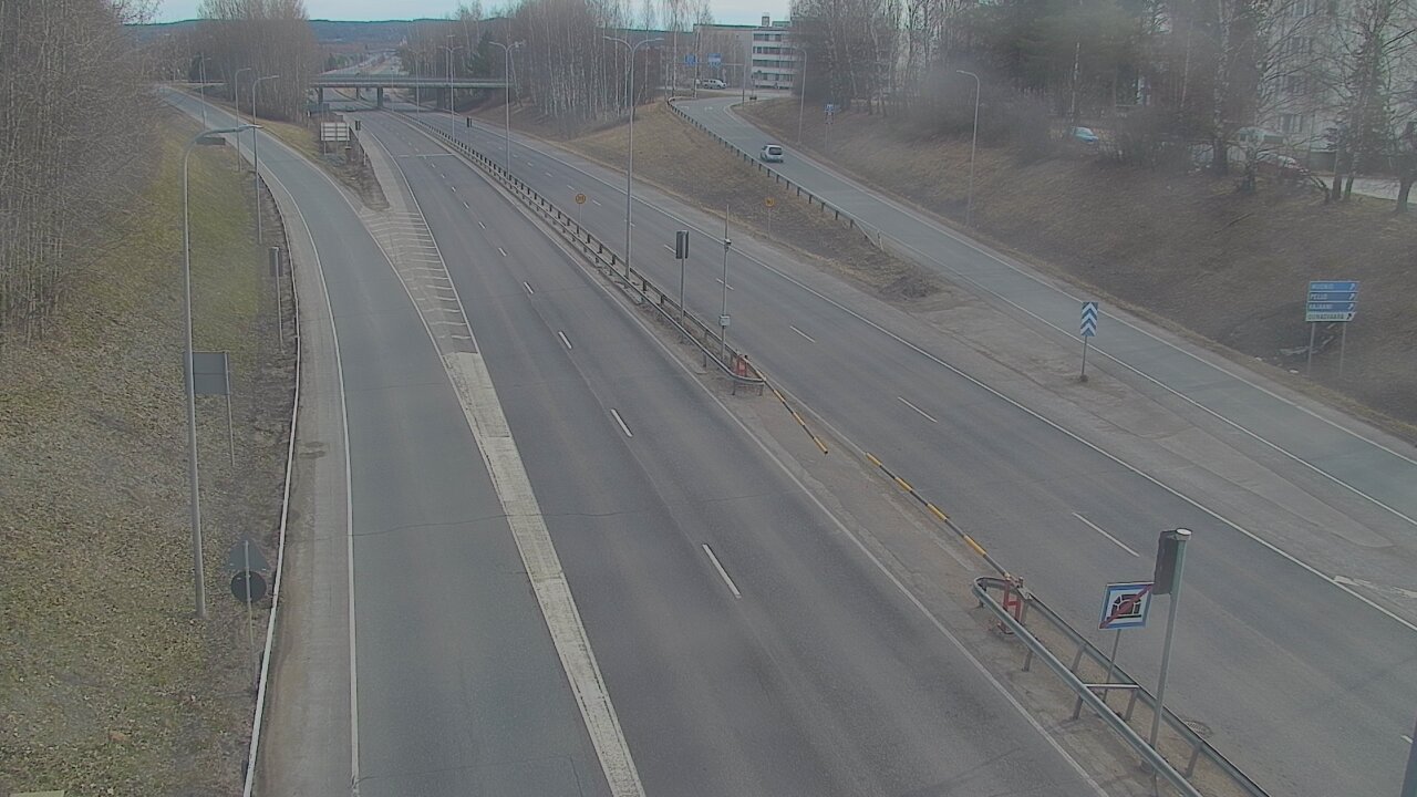 Weather Camera Image Väg 4, Rovaniemi, Revontuli pohjoinen, Rovaniemi, Lappi