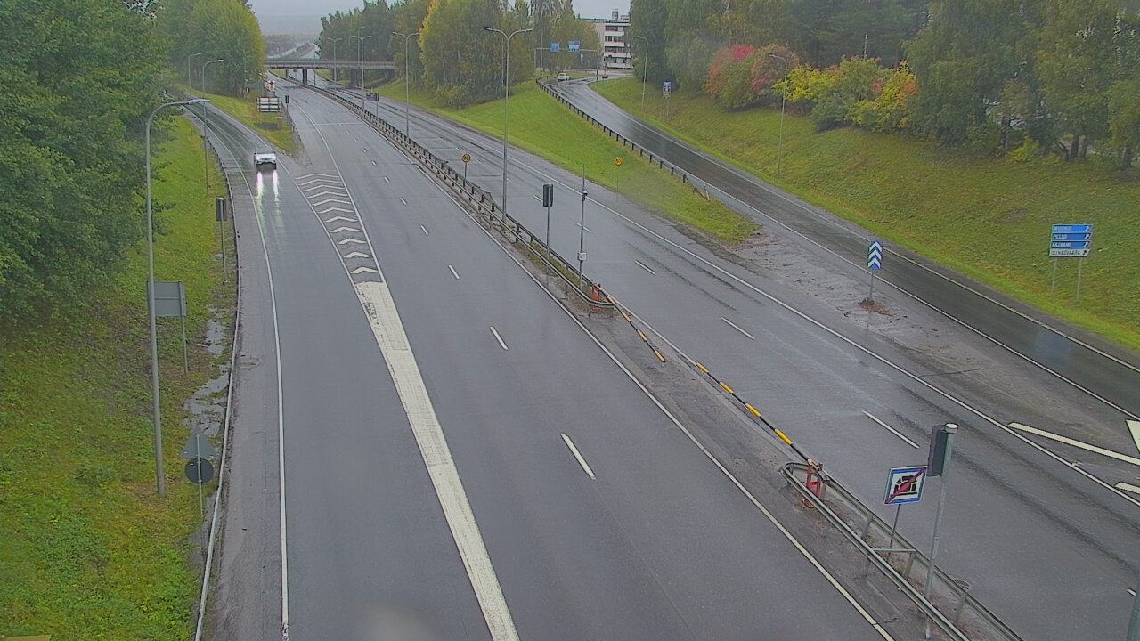 Weather Camera Image Väg 4, Rovaniemi, Revontuli pohjoinen, Rovaniemi, Lappi