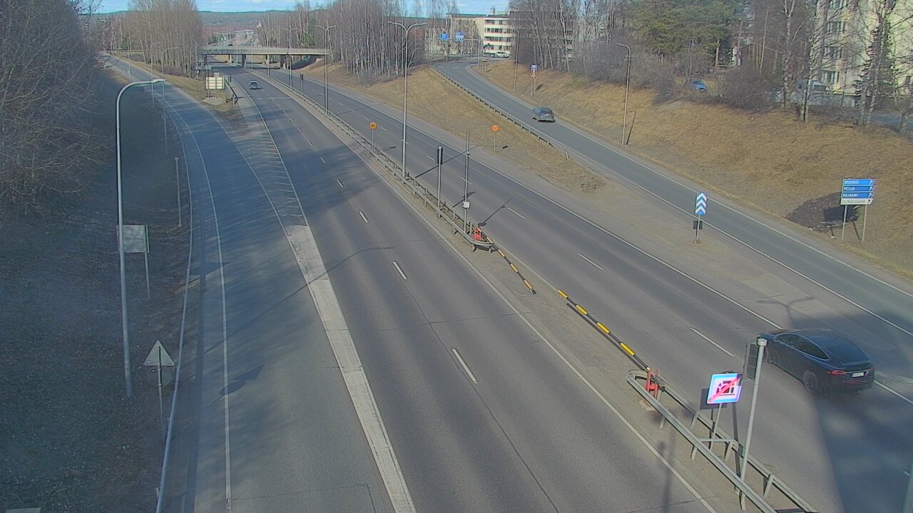 Weather Camera Image Väg 4, Rovaniemi, Revontuli pohjoinen, Rovaniemi, Lappi