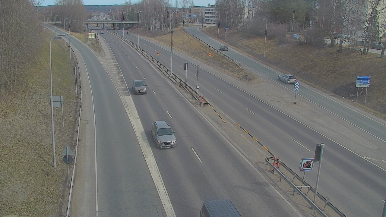 Weather Camera Image Väg 4, Rovaniemi, Revontuli pohjoinen, Rovaniemi, Lappi