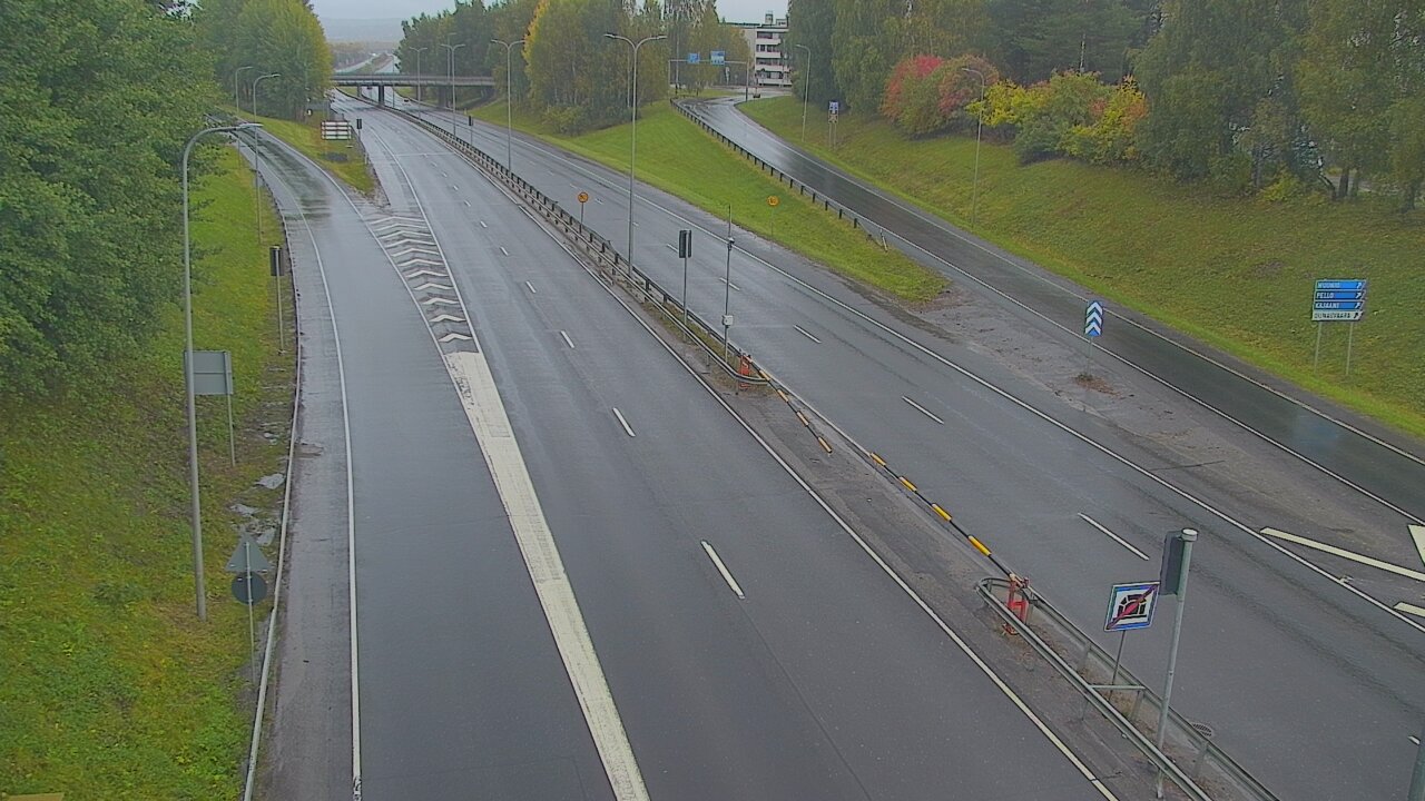 Weather Camera Image Väg 4, Rovaniemi, Revontuli pohjoinen, Rovaniemi, Lappi