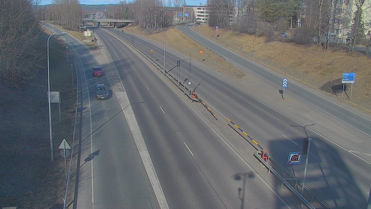 Weather Camera Image Väg 4, Rovaniemi, Revontuli pohjoinen, Rovaniemi, Lappi