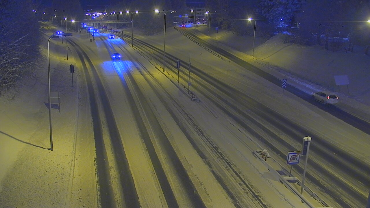 Weather Camera Image Väg 4, Rovaniemi, Revontuli pohjoinen, Rovaniemi, Lappi