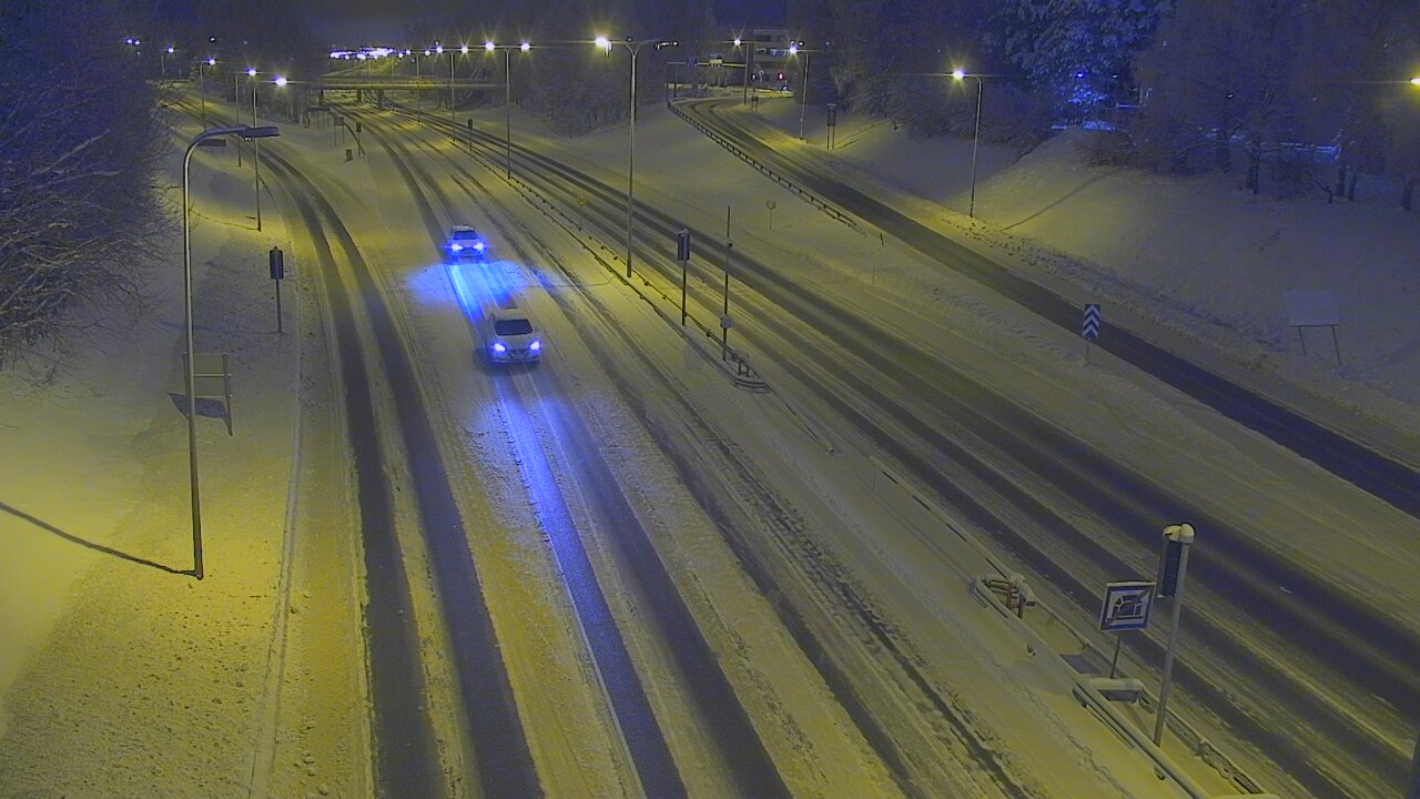 Weather Camera Image Väg 4, Rovaniemi, Revontuli pohjoinen, Rovaniemi, Lappi