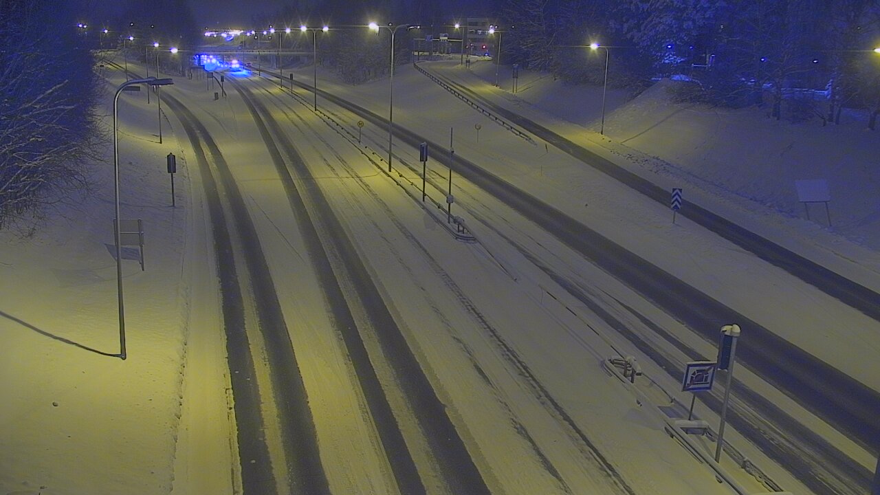 Weather Camera Image Road 4, Rovaniemi, Revontuli pohjoinen, Rovaniemi, Lappi