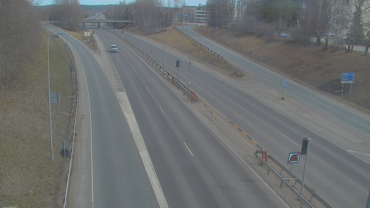 Weather Camera Image Väg 4, Rovaniemi, Revontuli pohjoinen, Rovaniemi, Lappi