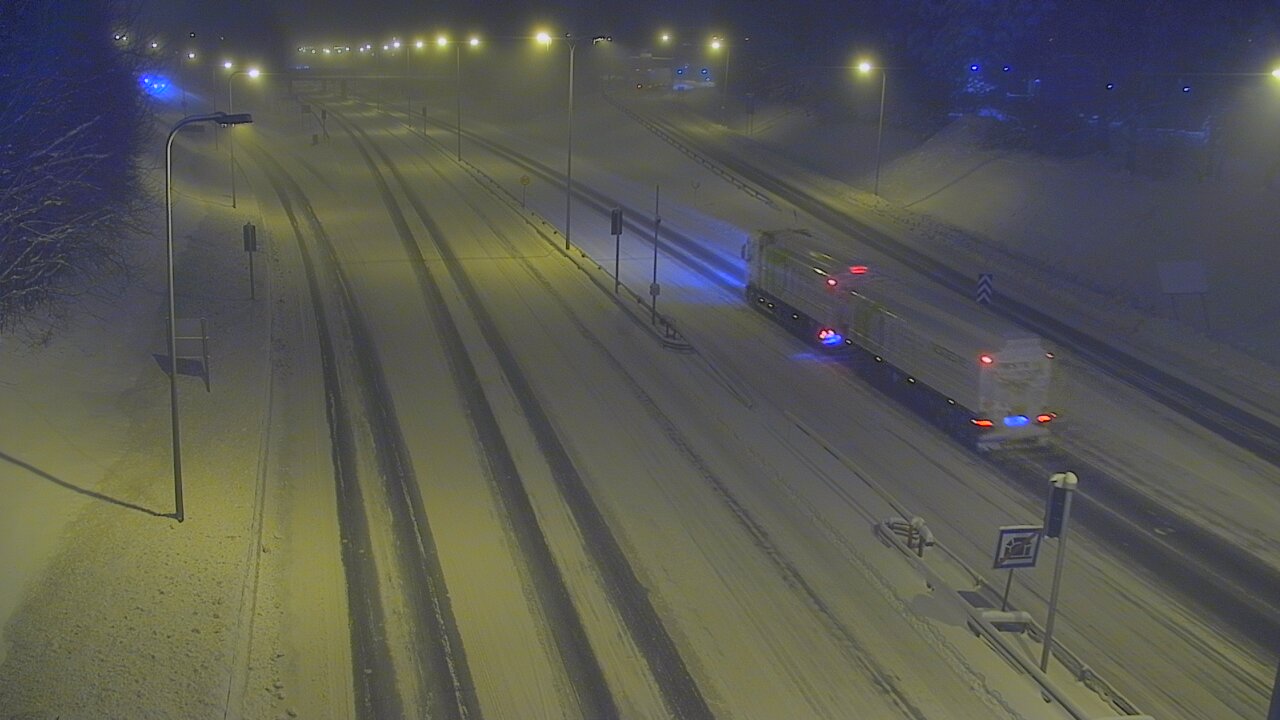 Weather Camera Image Road 4, Rovaniemi, Revontuli pohjoinen, Rovaniemi, Lappi