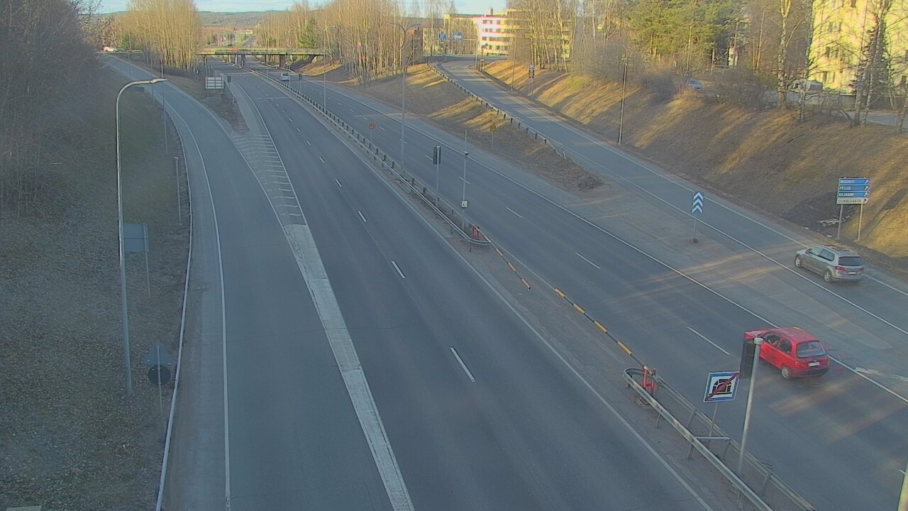 Weather Camera Image Väg 4, Rovaniemi, Revontuli pohjoinen, Rovaniemi, Lappi