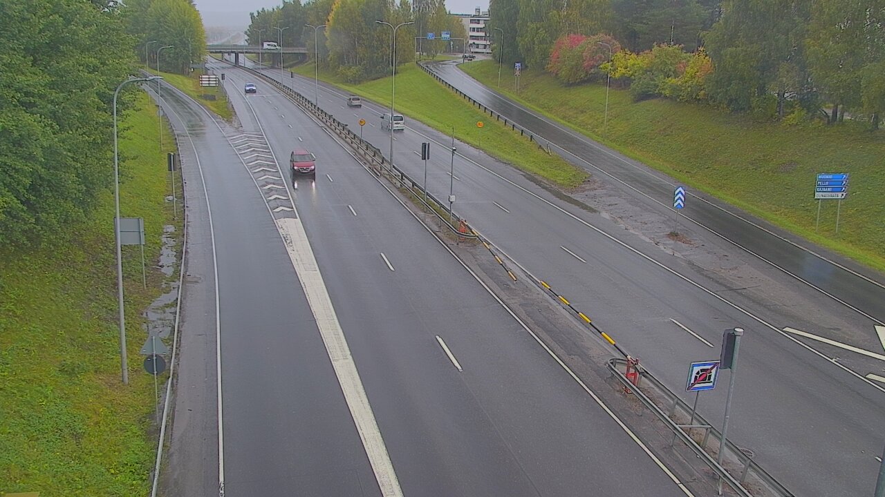 Weather Camera Image Väg 4, Rovaniemi, Revontuli pohjoinen, Rovaniemi, Lappi