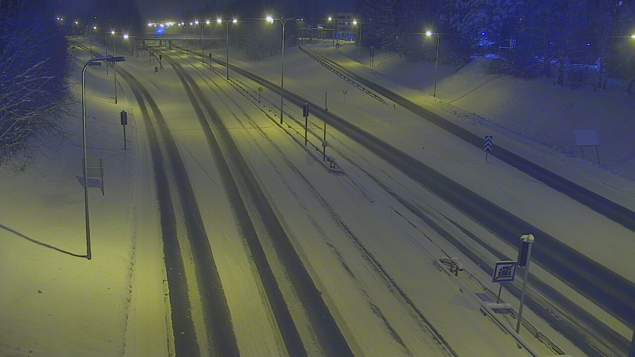 Weather Camera Image Road 4, Rovaniemi, Revontuli pohjoinen, Rovaniemi, Lappi