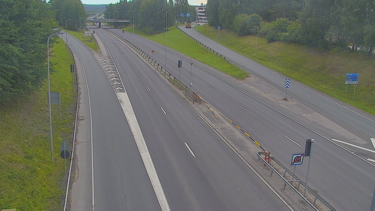 Weather Camera Image Road 4, Rovaniemi, Revontuli pohjoinen, Rovaniemi, Lappi